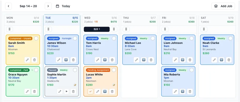 Drag it, drop it, it's scheduled